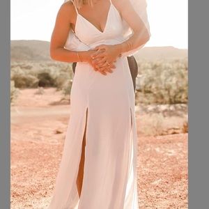 Amazon White Long Dress